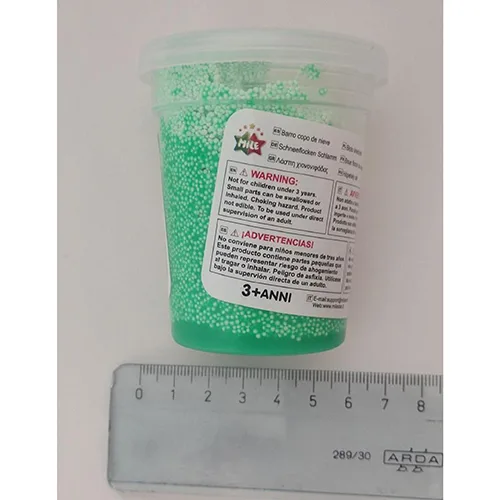 Bava di giocattolo «Slime Fango fiocco di neve» — foto 3 dell'alert SR/00245/25