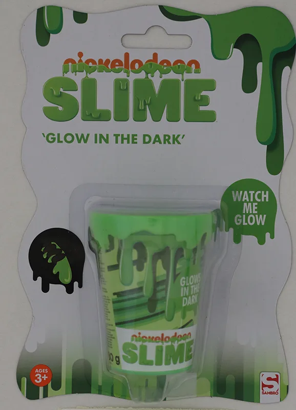 Melma del giocattolo «Slime - Glow in the dark» (Nickelodeon)