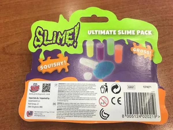 Melma del giocattolo «Slime Squishy» — foto 2 dell'alert A12/0103/19