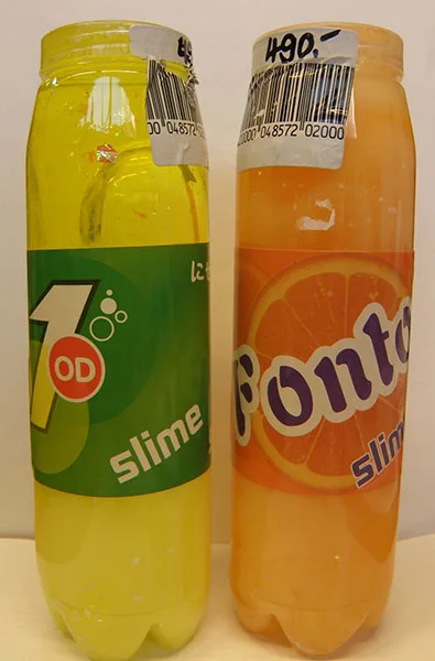 Melma giocattolo «slime / zselés gyurma» („1od” / „Fonto”)
