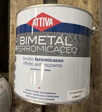 Vernice «Smalto ferromicaceo ad effetto antichizzante ,» (BOERO)