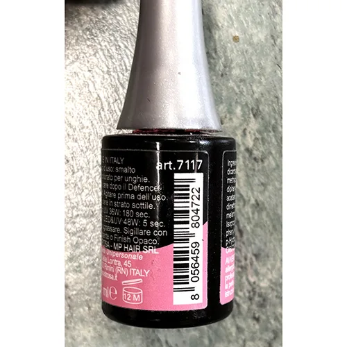 Smalto per unghie in gel «Smalto gel Fiesta» — foto 4 dell'alert SR/01336/26