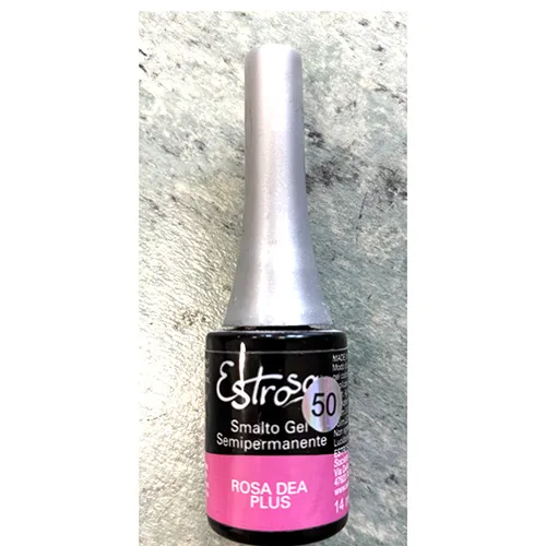 Smalto per unghie in gel «Smalto gel rosa dea plus» (Estrosa)