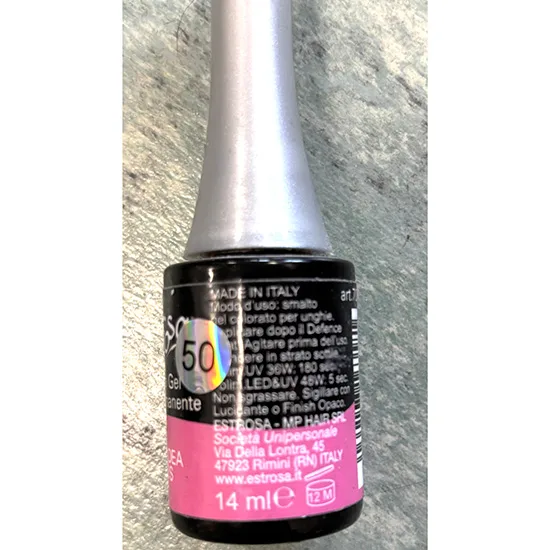 Smalto per unghie in gel «Smalto gel rosa dea plus» — foto 4 dell'alert SR/01335/26