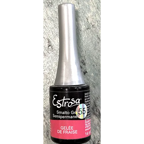 Smalto per unghie in gel «Smalto Gelèe de Fraise» (Estrosa)