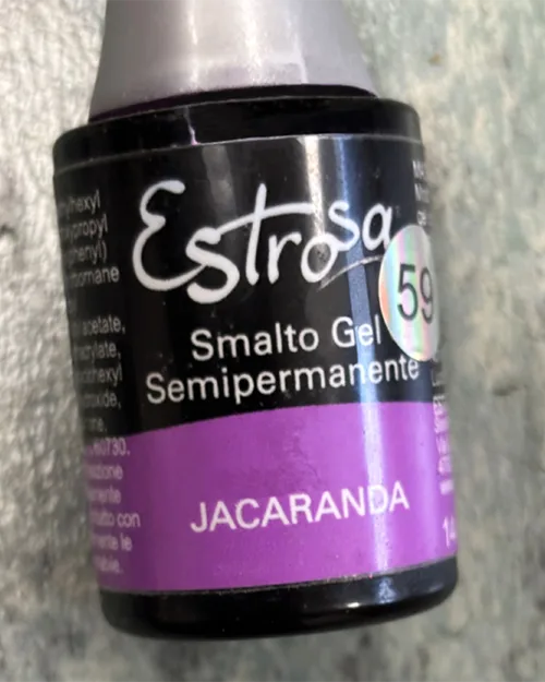 Smalto per unghie in gel «Smalto Jacaranda» (Estrosa)