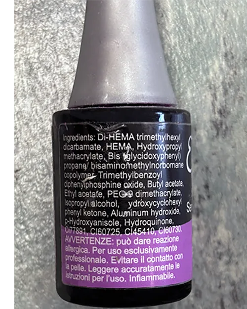 Smalto per unghie in gel «Smalto Jacaranda» — foto 2 dell'alert SR/01340/26