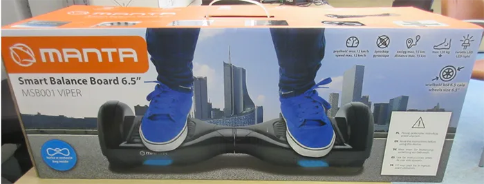 Scooter autobilanciante (hoverboard) «Smart Balance Board 6.5"» — foto 2 dell'alert A12/01156/20