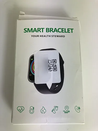 Smartwatch «Smart Bracelet» — foto 2 dell'alert INFO/00168/23