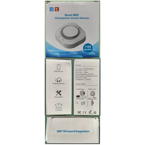 Rilevatore di fumo «Smart Wifi Photoelectric Smoke Detector»