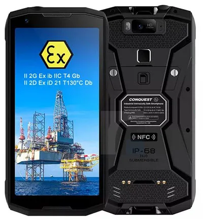 Smartphone per atmosfere esplosive (Conquest)