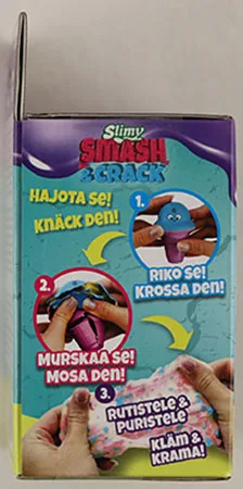 Giocattolo di melma «Smash & Crack» — foto 4 dell'alert A12/01731/22