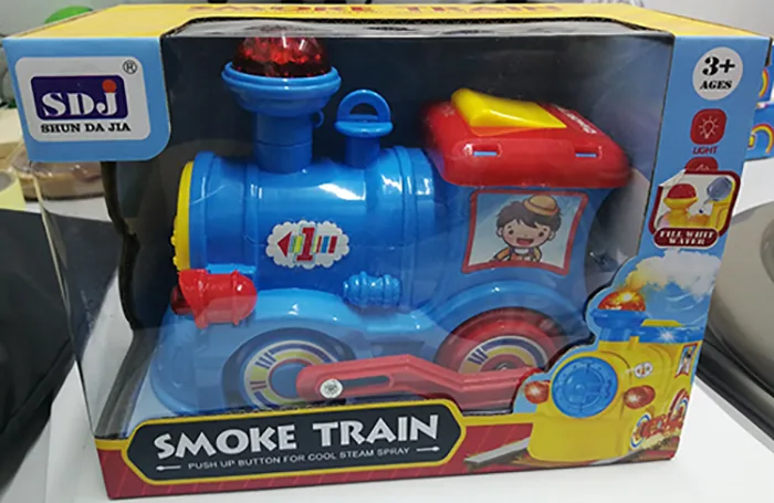 Giocattolo di plastica «Smoke Train» (Shun Da Jia)