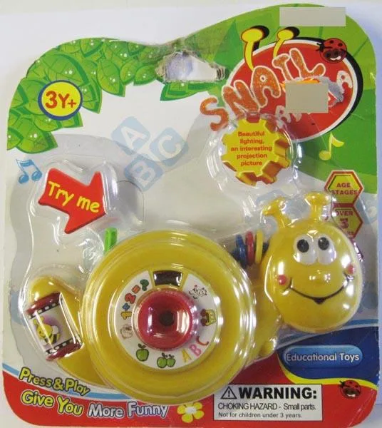 Giocattolo di plastica «SNAIL CAMERA» (Bullycan)