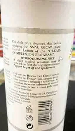 Lozione per il corpo «Snail Glow clear complexion body lotion» — foto 2 dell'alert A12/02658/23