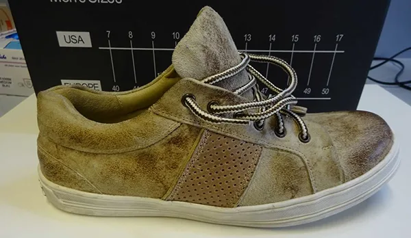scarpe «Sneaker Wildbock Utah grey; Wildbock messing blue» — foto 4 dell'alert A12/01606/23