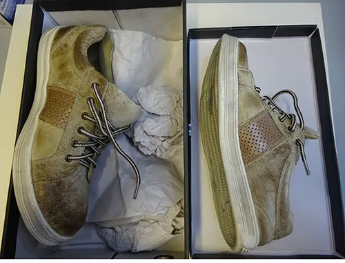 scarpe «Sneaker Wildbock Utah grey; Wildbock messing blue» — foto 5 dell'alert A12/01606/23