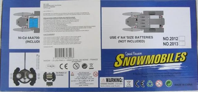 Motoslitta radiocomandata «Snowmobiles - Speed Passion» (Imagin)