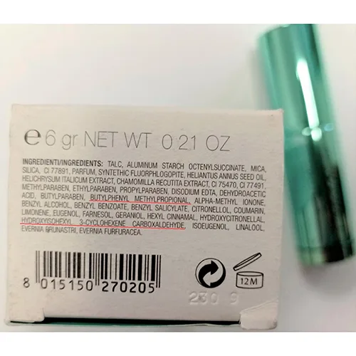 Polvere per il corpo «Soffio di benessere» — foto 2 dell'alert SR/02029/25
