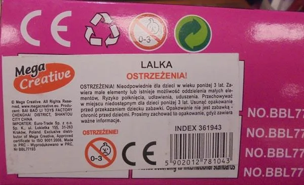 Bambola di plastica «Sofi» — foto 3 dell'alert A12/0763/18