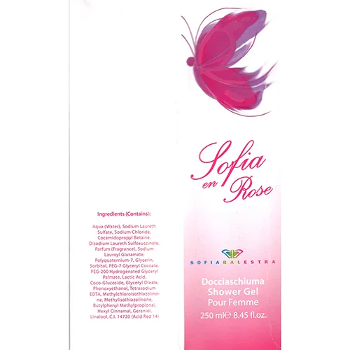 Gel doccia «Sofia en Rose» (Eurocosmesi)