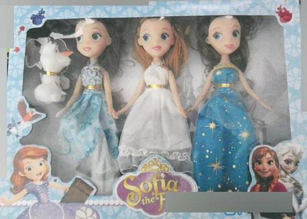 Bambole di plastica «Sofia the First» (Unknown)