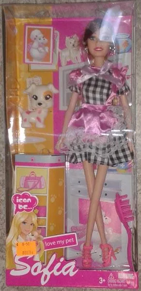 Set di bambole di plastica «Sofia» (Unknown)