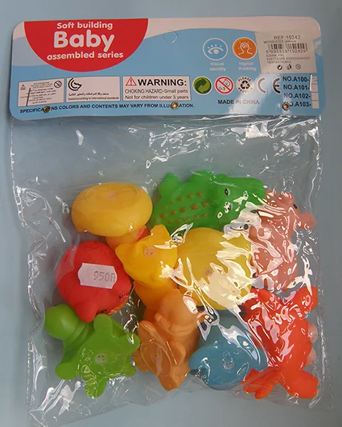 Set di giocattoli da bagno «Soft building Baby assembled series» — foto 2 dell'alert A12/01366/20