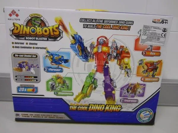 Pistola giocattolo «‘Soft Bullet Blaster’ and ‘Dinobots’» — foto 5 dell'alert A12/1134/18