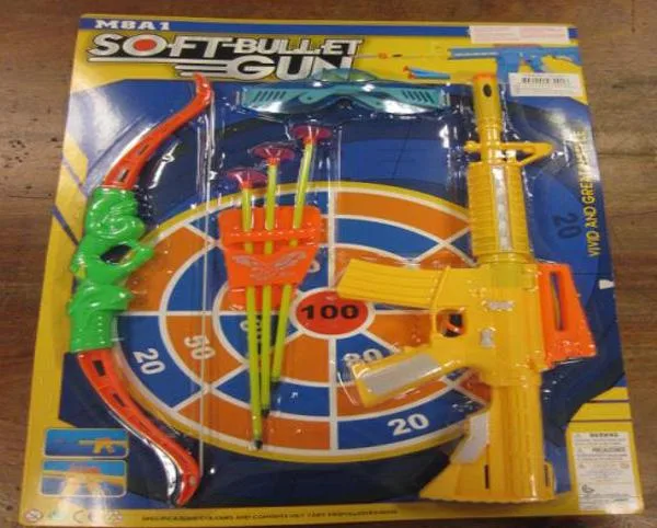 Set di giochi di tiro «Soft Bullet Gun» (Toinsa)