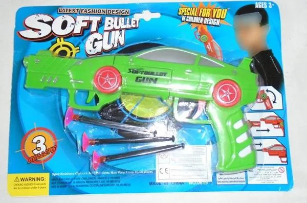 Pistola giocattolo «SOFT BULLET GUN» (Unknown)