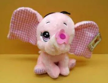 Giocattolo morbido riempito «soft filled pink elephant» — foto 3 dell'alert A12/00266/20