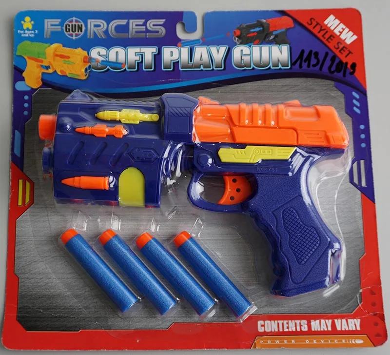 Set di armi giocattolo «Soft Play Gun»