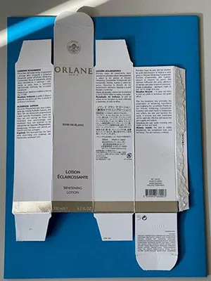 Lozione illuminante per la pelle «Soin de blanc lotion eclaircissante» — foto 2 dell'alert A12/01829/22