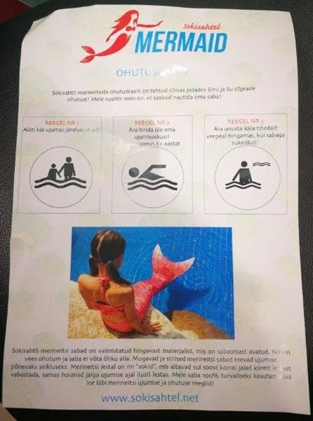 Costume da bagno per bambini «Sokisahtel Mermaid» (Unknown)