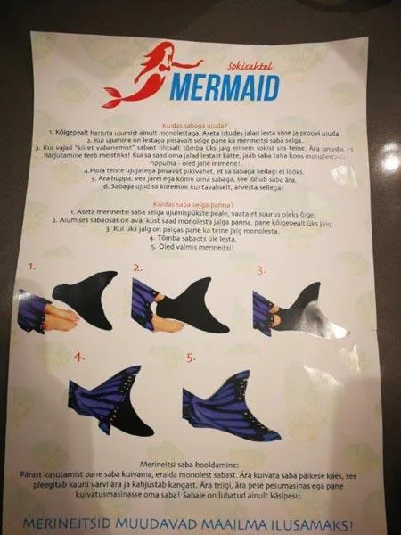 Costume da bagno per bambini «Sokisahtel Mermaid» — foto 4 dell'alert A12/0318/18