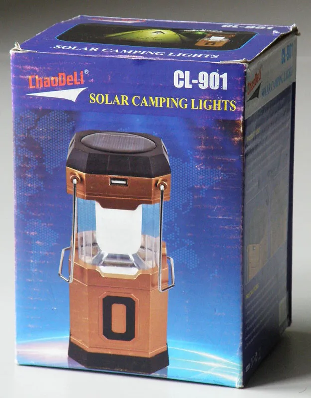 Lampada a LED portatile «SOLAR CAMPING LIGHTS» — foto 1 dell'alert A12/00583/20