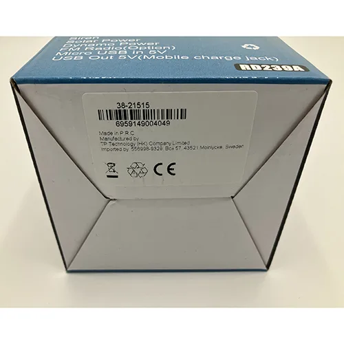 Lanterna da campeggio «Solar/Dynamo LED Lantern» — foto 6 dell'alert SR/00121/26