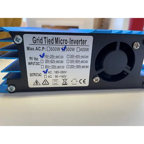 Micro-inverter collegato alla rete «Solar gekoppelter Wechselrichter» — foto 3 dell'alert SR/01715/25