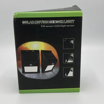 Lampada a cella solare «Solar motion sensor light» — foto 2 dell'alert INFO/00102/24