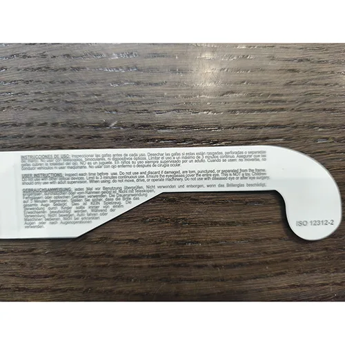 Occhiali da eclissi solare «Solar Safe Glasses» — foto 4 dell'alert OR/00103/26