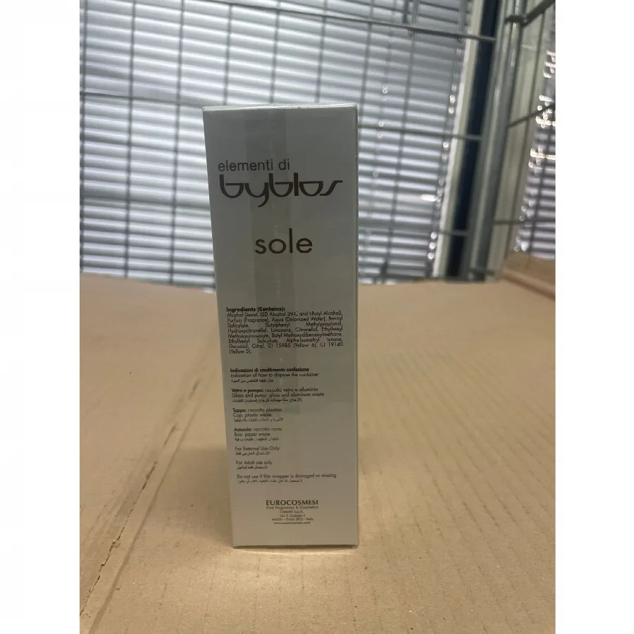 Eau de toilette «Sole» — foto 3 dell'alert A12/01751/24