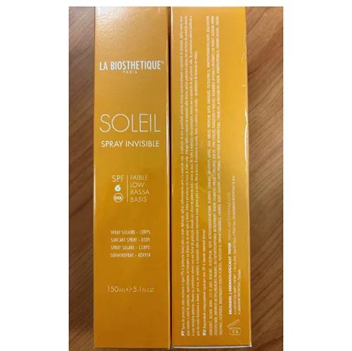 Spray per la protezione solare «Soleil spray invisible» (La Biosthetique ®)