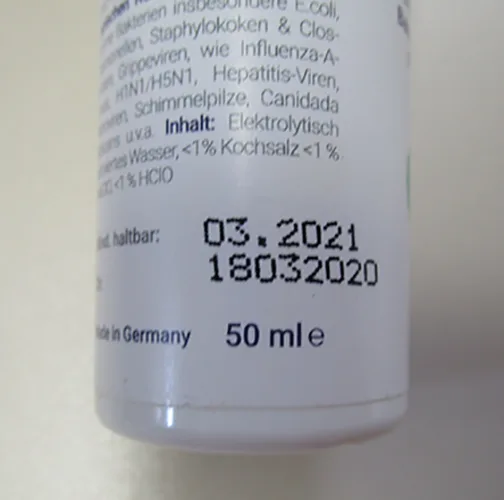 Disinfettante per le mani «Solenal To Go» — foto 3 dell'alert A12/00074/21