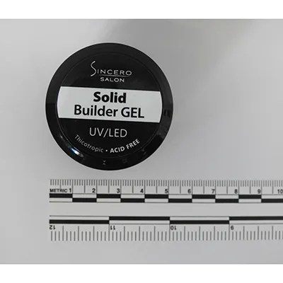 Smalto per la riparazione delle unghie «Solid builder gel» (Sincero salon)