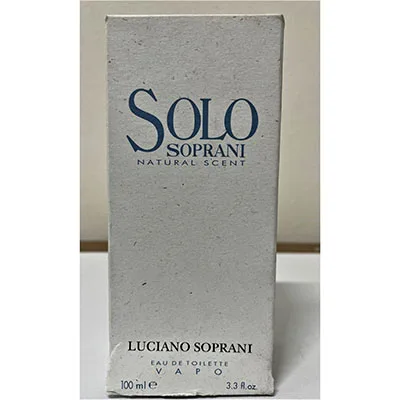 Profumo «Solo Soprani Natural Scient» (Luciano Soprani)