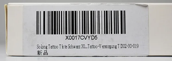Inchiostro del tatuaggio «Solong tattoo True black» — foto 2 dell'alert A12/00846/23