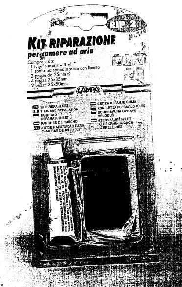 Soluzione in gomma nel kit riparazione biciclette — foto 2 dell'alert 0451/08