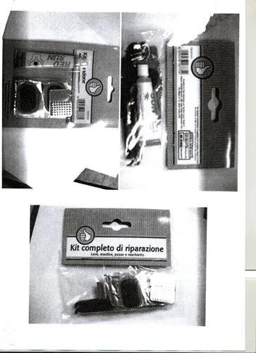 Soluzione in gomma nel kit riparazione biciclette — foto 1 dell'alert 0506/07