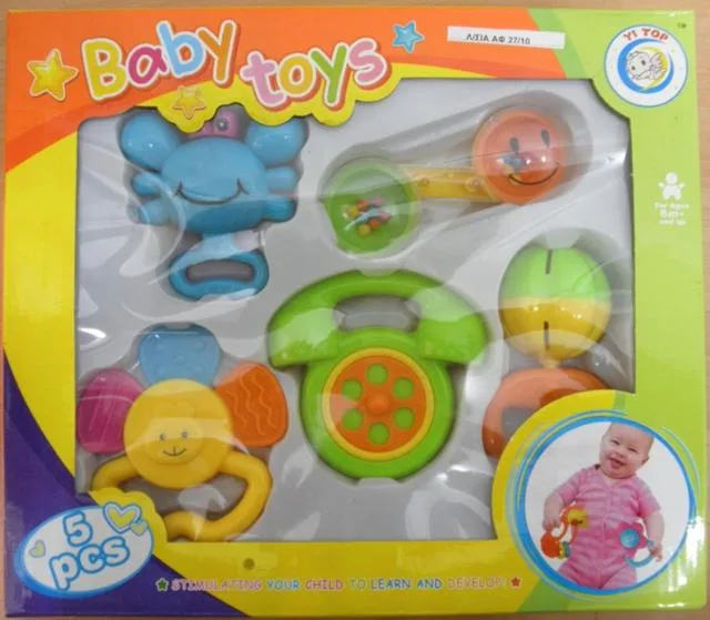 Sonagli di plastica – Giocattoli per bambini (Yi Top)